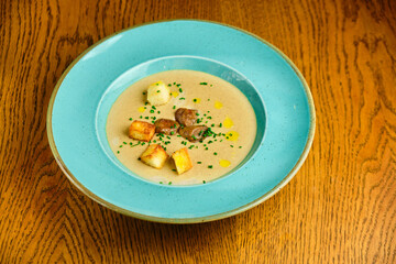 Cream of mushroom soup