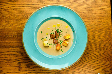 Cream of mushroom soup