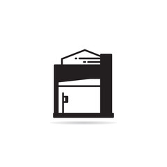 modern building icon vector illustration