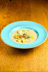 Cream of mushroom soup
