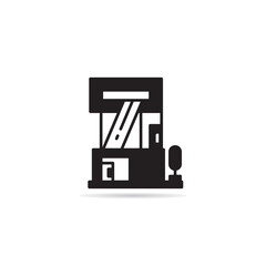 modern building icon vector illustration
