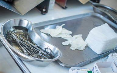 Sterilized medical utensils