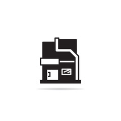 modern house and building icon vector illustration
