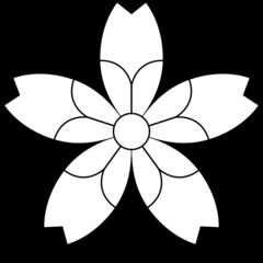 家紋です。桜井桜といいます。