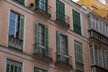 Fototapeta na wymiar Apartments in Malaga