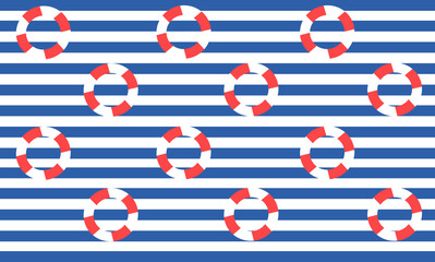 life buoys sea striped theme summer background