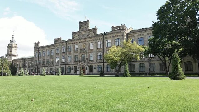 Kyiv. Ukraine. Kyiv Polytechnic Institute. Aerial view.