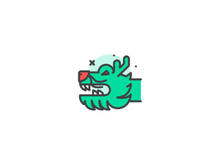 Dragon flaticon premium vector. modern and professional. creative symbol. regular use icon. ecommerce design for business.svg