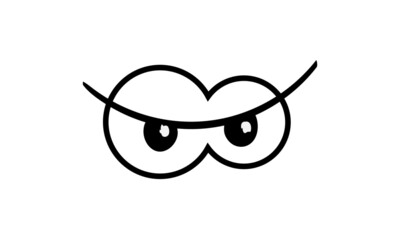 Cute face expressions for print or use as stickers, card, poster or T shirt