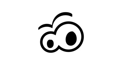 Cute face expressions for print or use as stickers, card, poster or T shirt