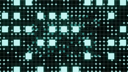 3D Rendering. Cyberspace abstraction. Futuristic Technology Digital Abstraction. Technological and connection motion background. Simple bright background, sci fi structure