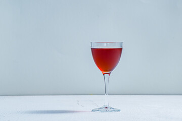 Classic cocktail with spirit and vermouth