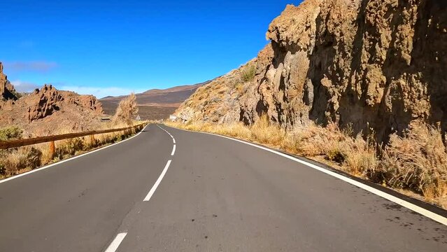 Teide National Park in Tenerife, Spain
