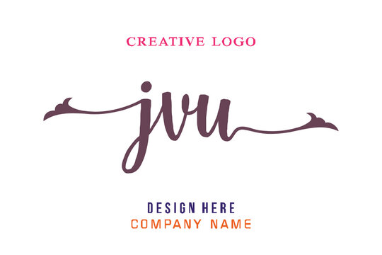 JVU  lettering logo is simple, easy to understand and authoritative