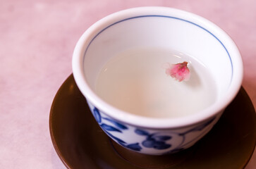 桜茶