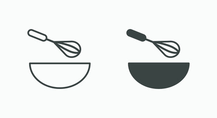 kitchen, bakery, food, preparation, cook icon vector symbol isolated set