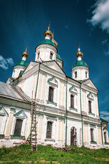Fototapeta premium rural orthodox church