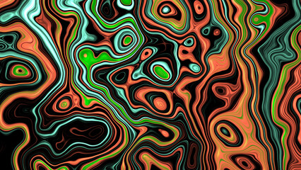 3D illustration,modern background illustration,fractal surface,light effect texture.