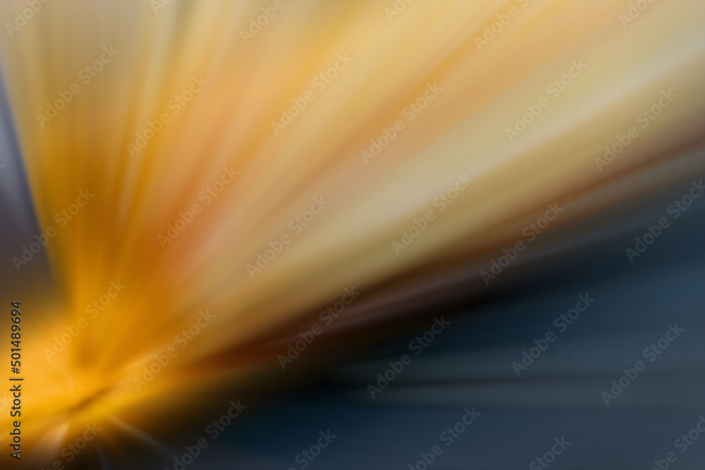 Canvas Prints starburst with sparkles in yellow and blue with motion blur