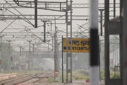 Meerut City Railway Station.