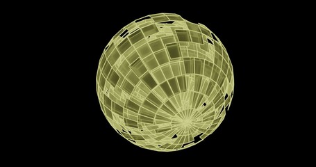 abstract 3d sphere