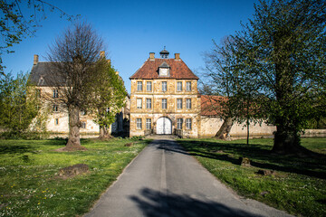 Fototapeta na wymiar Old manor in Germany