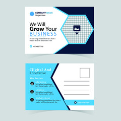 Corporate business social media post design