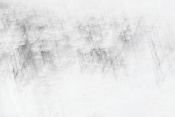 Soft white minimalistic background, abstract scratched texture