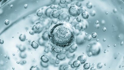 A Small Air Bubble in a Glass Sphere