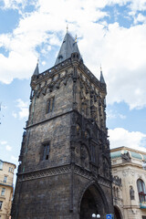 Fototapeta na wymiar Powder gate in Prague