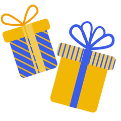 Gift Box presents icon illustration