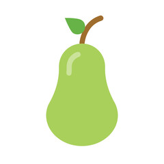 Pear , Fruits flat icon.