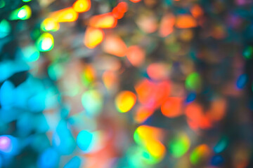 Abstract and pattern background in intense rainbow light colors