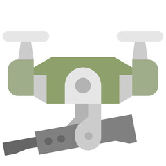 drone flat icon