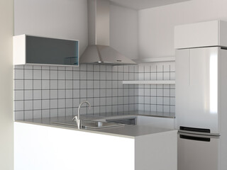 Natural light in the kitchen