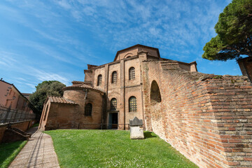 The basilica of San Vitale