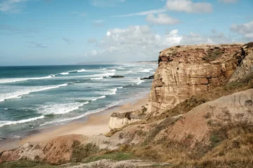 Fotobehang cliffs of west coast © Joao Agostinho