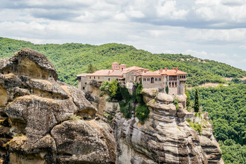 Fototapeta na wymiar Orthodox Monastery of the Great Meteor, Greece.