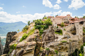 Fototapeta premium Orthodox Monastery of the Great Meteor, Greece.