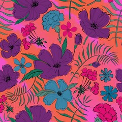 seamless floral pattern