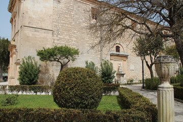 church (San Giacomo Apostolo) in ragusa in sicily (italy) 