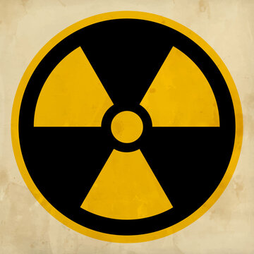 Sign of radiation. Chemical weapons symbol.