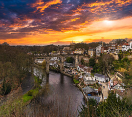 Discover the Charm of Knaresborough - Stock Photo of North Yorkshire Town
