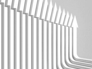 Fototapeta premium 3g graph arrows moving background