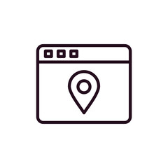 Location Mark  Icon