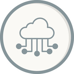 Cloud Computing Icon