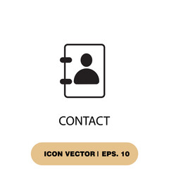 contact icons  symbol vector elements for infographic web