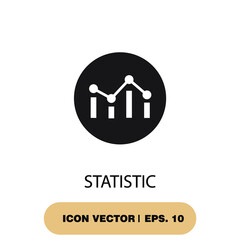 statistic icons  symbol vector elements for infographic web