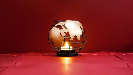 Light in globe