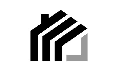 modern home logo vector